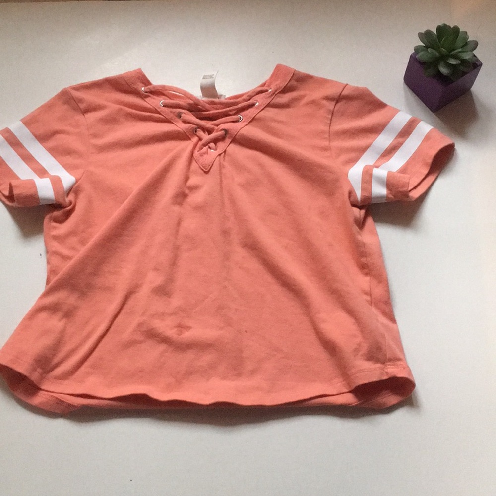 Forever 21 Cute Coral Pink Top